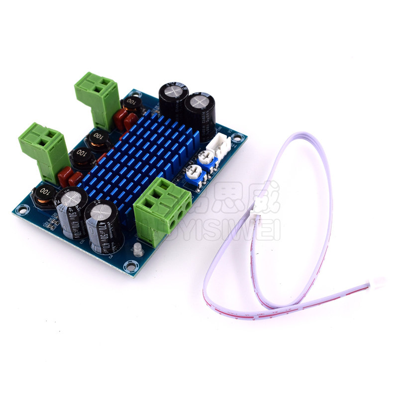 High-power digital power amplifier board TPA3116D2 chassis dedicated to plug-in 5-28V output 120W