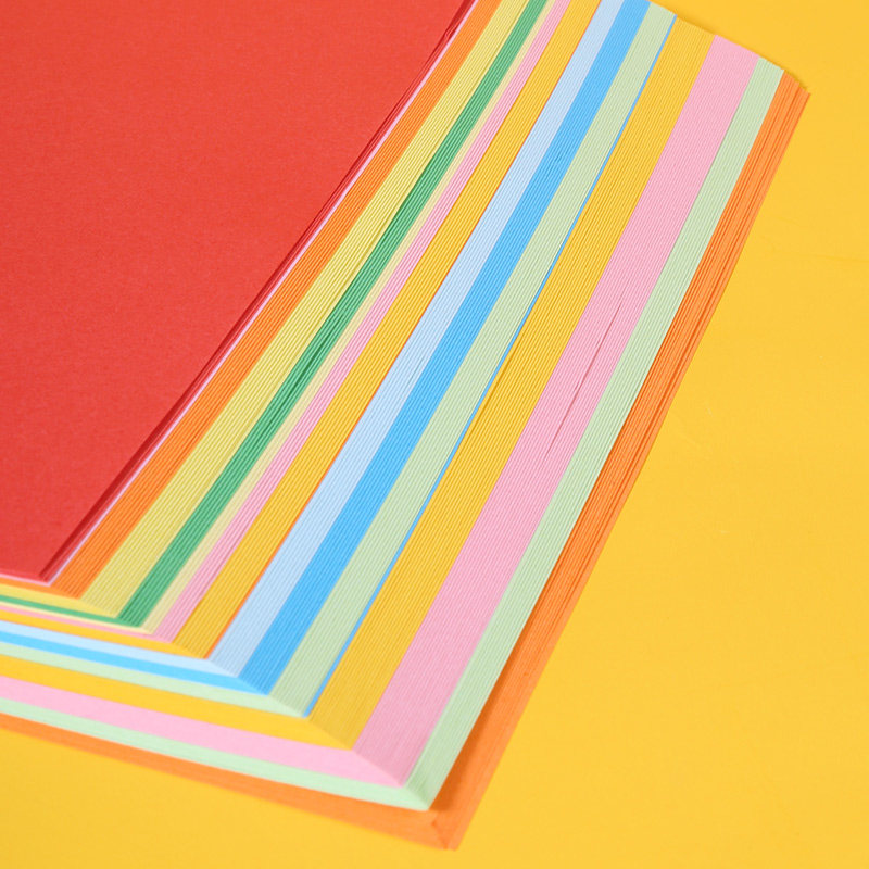 Kodak color paper handmade origami A4 paper-cut kindergarten production materials primary school students A3 black white student art painting paper hard cardboard thickened A4 children's special handmade paper diy