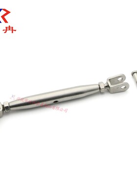 欣冉304不锈钢封闭花篮螺丝钢丝拉紧器链条收紧器闭体花兰螺栓M10
