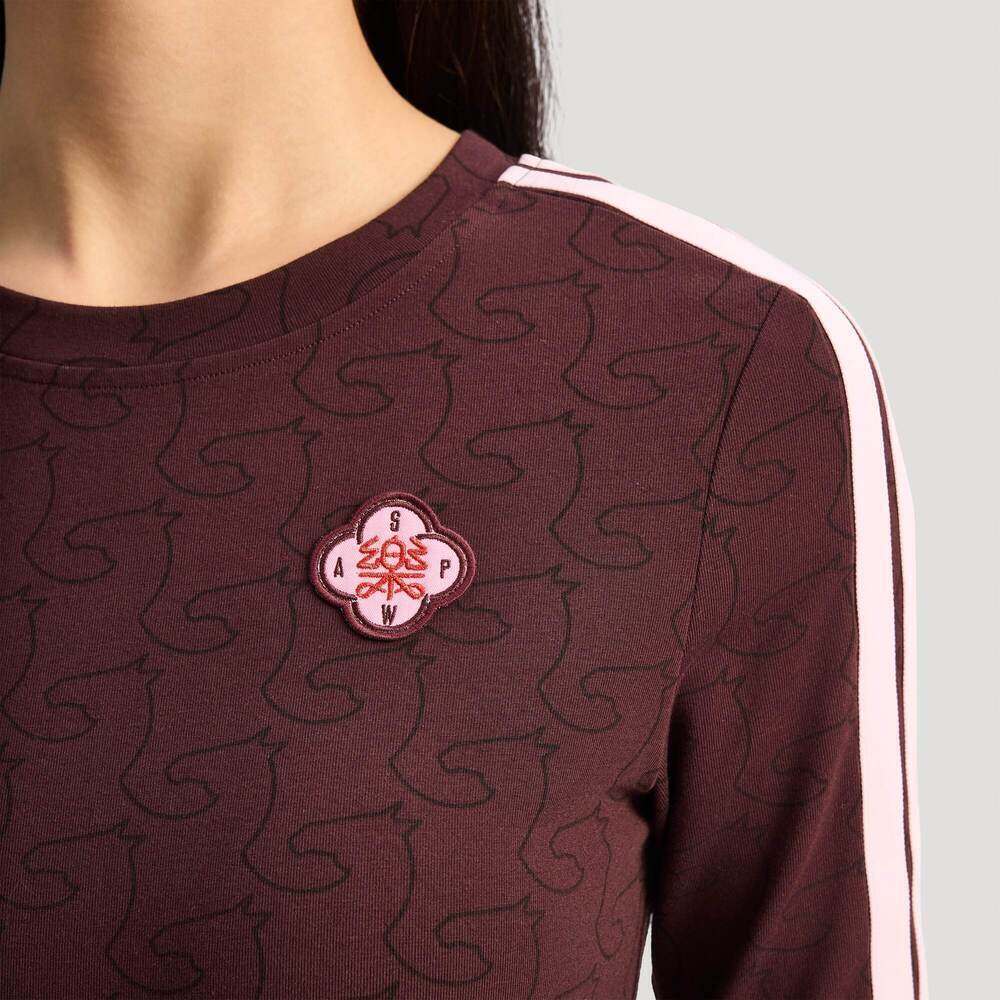 【自营】adidas阿迪达斯女子运动休闲长袖T恤KW4678,淘宝优惠券,粉丝福利购,淘宝优惠卷