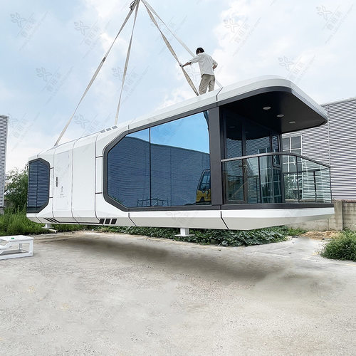 旅游景区服务游客中心太空舱 公园骑行驿站 城市公共建筑移动房屋 - 图3