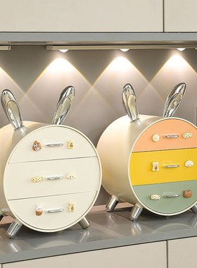 入户玄关置物架轻奢客厅桌面抽屉式收纳盒钥匙收纳家居装饰品摆件