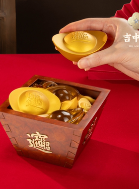 吉中吉·铜 x 妈祖文创《日进斗金》铜摆件文创家居桌面装饰品