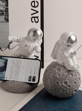 北欧宇航员收纳纸巾盒创意酒架摆件太空人客厅家居装饰品摆件软装