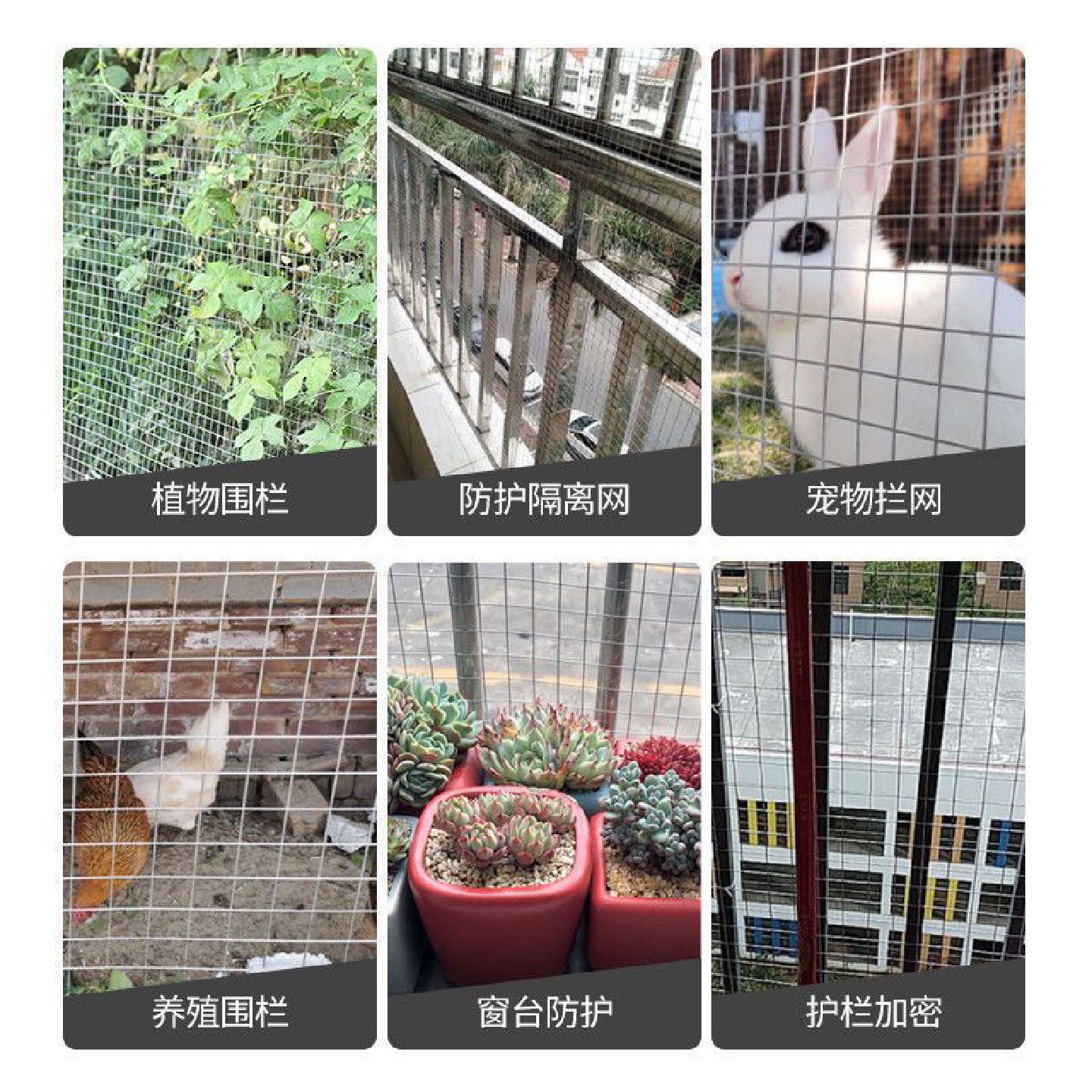 304不锈钢网筛网焊接网钢丝网铁丝网电焊网防护隔离方孔围栏网片 - 图2