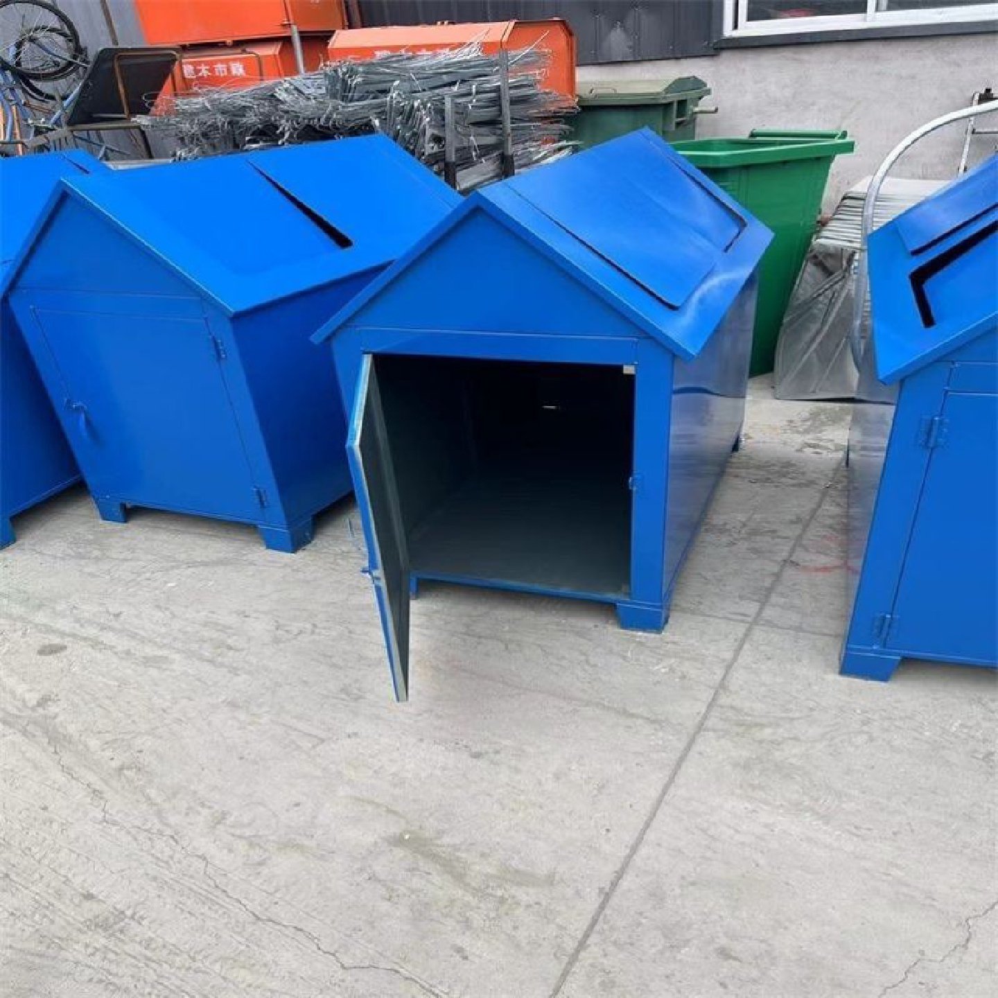 小区物业有机玻璃钢垃圾箱厂家室外环卫分类果皮箱铁质挂车桶,淘宝优惠券,粉丝福利购,淘宝优惠卷