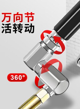 万向黄油枪头气动高压注油器黄油嘴电动黄油机出油管接头配件大全