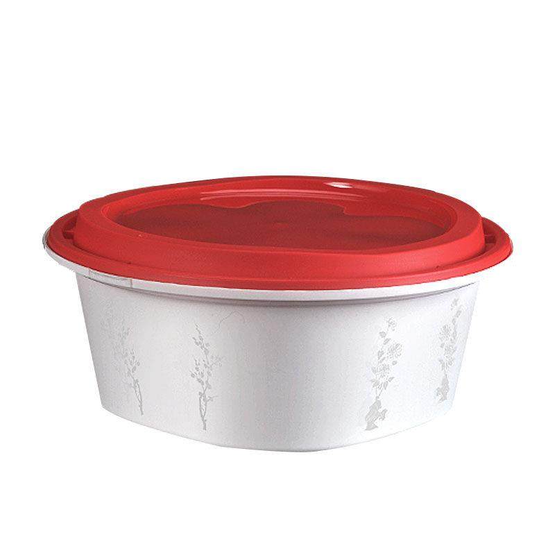 防盗锁扣一次性餐盒高档圆形1050ml外卖酸菜鱼打包盒圆形汤碗商用,淘宝优惠券,粉丝福利购,淘宝优惠卷