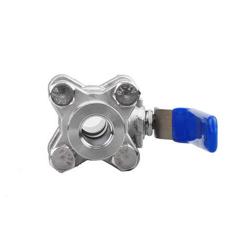 KF高真空球阀304不锈钢手动16快装25卡箍40卡盘50法兰63管件配件 - 图2