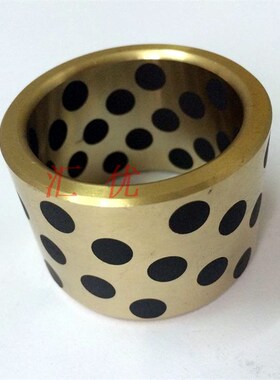 内径40mm外径45 48 52  60JDB石墨铜套无油耐磨衬套自润滑轴承套