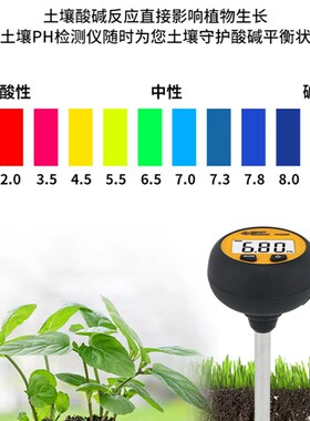希玛PH328土壤检测仪湿度温度水分酸碱度花盆湿度计土壤ph检测仪