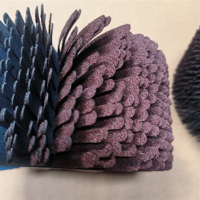 砂布丝轮千叶轮家俱线条底漆磨头金属木工木雕根雕抛光三葵包邮,淘宝优惠券,粉丝福利购,淘宝优惠卷