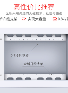 家用多媒体信息箱 集线箱 配电箱 弱电光纤入户300*400*100 空箱