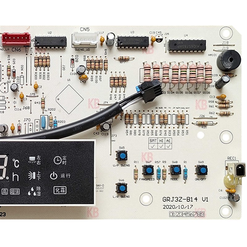 适用于格力空调 30563350显示板D3ZF130A 替代 30563255 30563356 - 图2