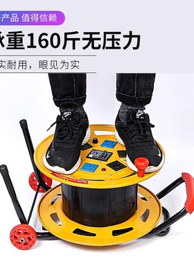 220V拖线盘380V移动电缆接线盘电源延长绕线盘卷线盘收线轴线圈器