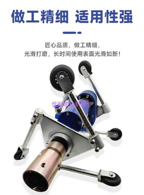 管道内壁喷枪圆管内壁除锈 300-900喷涂器设备钢管内壁喷砂器防腐