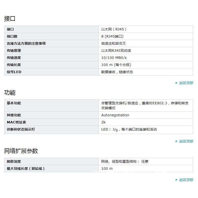 菲尼克斯2891002 交换机 工业以太网 物联网 FL SWITCH SFNB 8TX - 图3