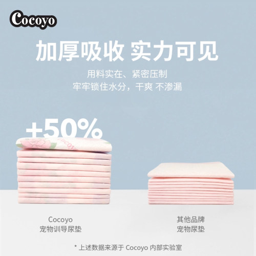 扬爪Cocoyo春日樱花宠物狗狗尿垫加厚除臭吸水尿不湿垫训导专用垫-图1