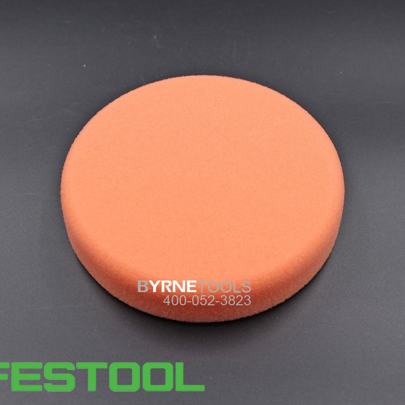 FESTOOL德国费斯托抛光海绵球201997橙色尼龙搭扣式海绵轮5个/包 - 图0