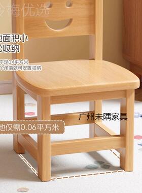 实木小凳家用童木头餐子椅靠背小椅子托儿所RAO儿木凳凳幼儿矮园