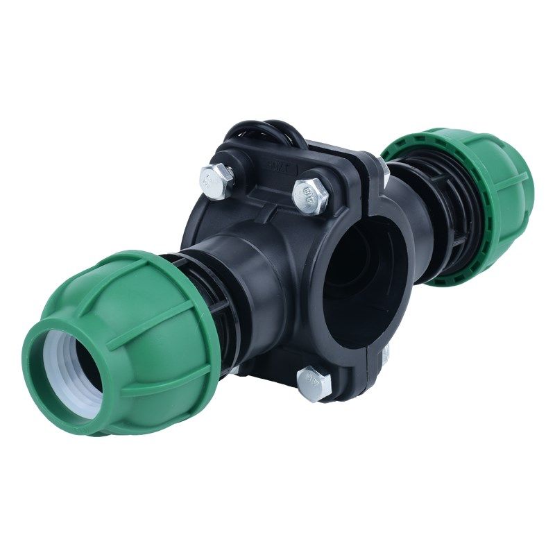 pe管四通鞍座增接口内丝快接PE水管配件PVC抢修节PPR分水接头,淘宝优惠券,粉丝福利购,淘宝优惠卷