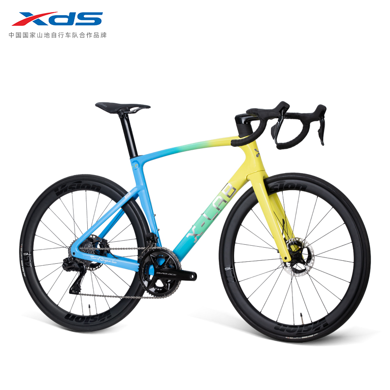 X-LAB喜德盛小辣堡RS9全碳纤维公路自行车油压碟刹综合竞速公路车 - 图0
