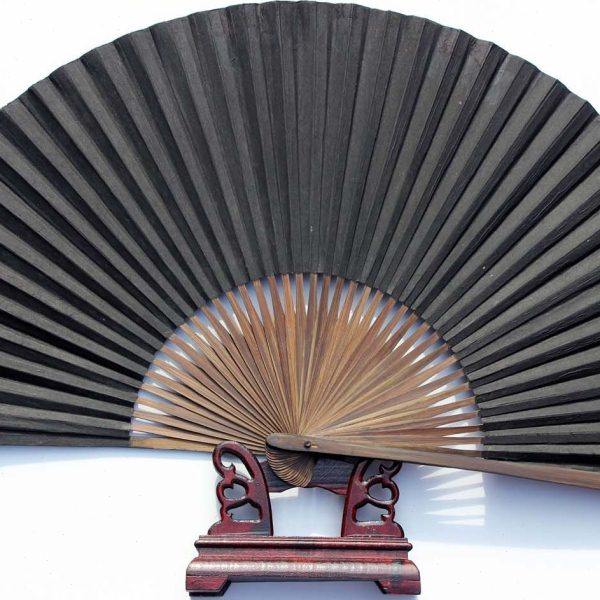 4TXN传统绍兴黑纸扇子毛全本黑纸扇子 手工工艺折扇,淘宝优惠券,粉丝福利购,淘宝优惠卷
