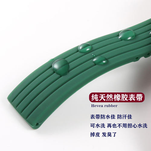 适配保时捷宝时捷手表带原装款男女保险扣6063 6065 6041防水表链 - 图1