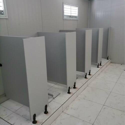 公共简易卫生间隔断板工地T型L型厕所隔K断门学校洗手间小便池挡 - 图0