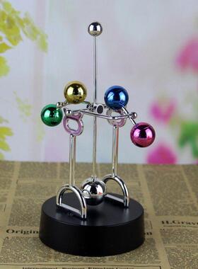 我的前半生同款陈俊生办公桌永动仪牛顿摆球天体轨道平衡球摆件