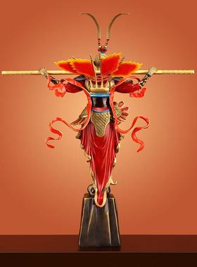 《斗战胜佛凯旋》全铜孙悟空齐天大圣归来铜摆件办公室创意装饰品