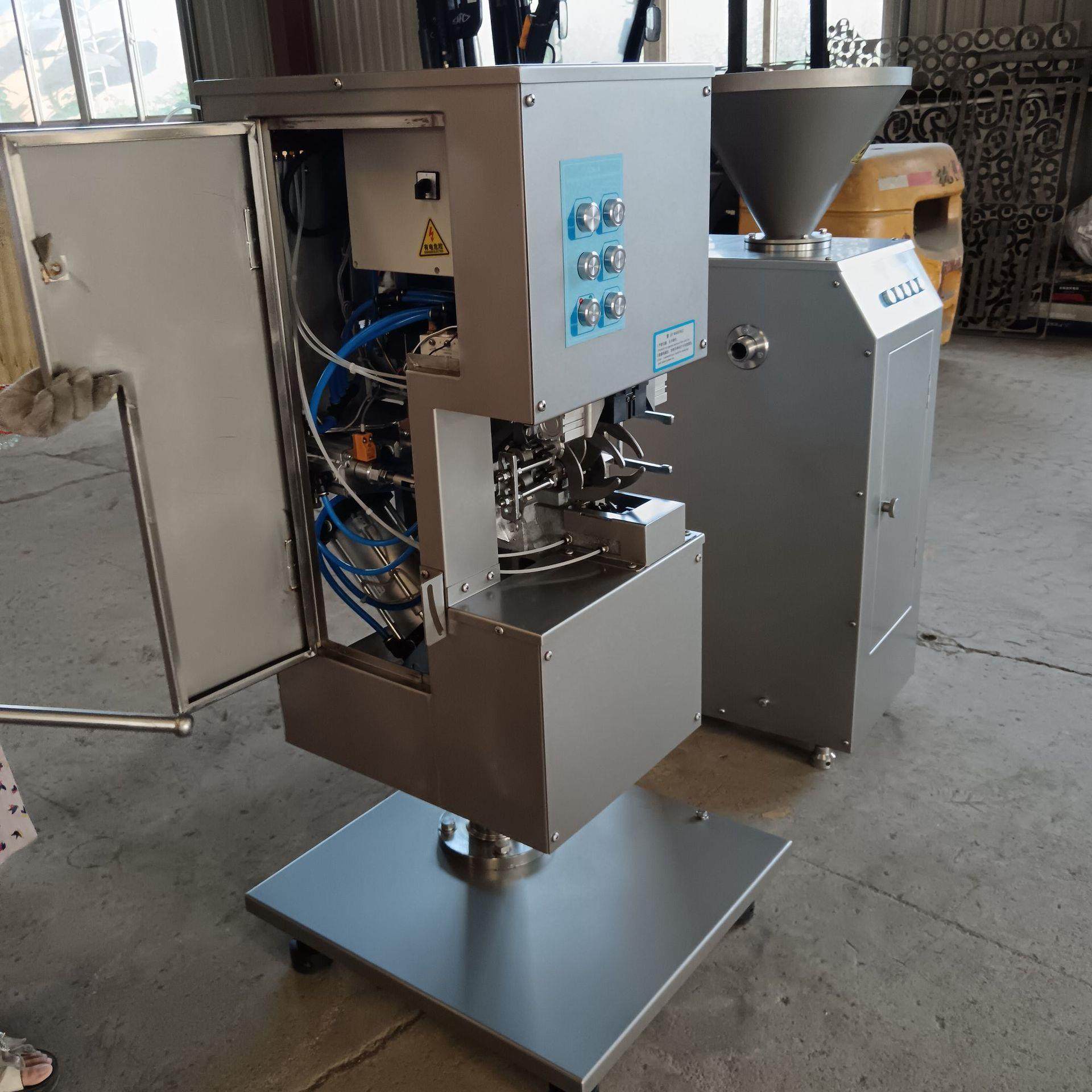 加工火腿肠机器火腿肠灌肠打卡一体设备灌肠机打卡机质保一年,淘宝优惠券,粉丝福利购,淘宝优惠卷