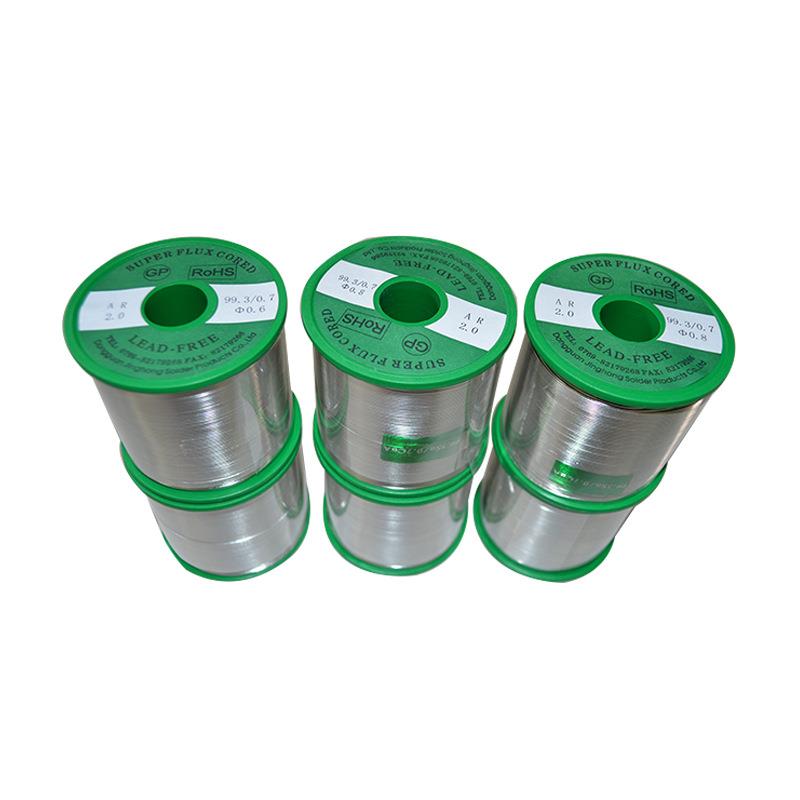 东莞0.60.8mm实芯高纯度无铅锡线Sn99.3免洗无卤无铅焊锡丝 - 图3