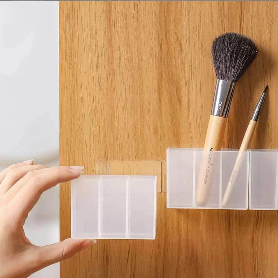 免打孔壁挂式分格盒镜柜小物收纳盒壁式收纳盒J,淘宝优惠券,粉丝福利购,淘宝优惠卷