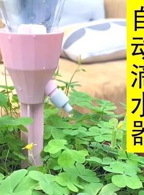 自动滴水慢速灌溉阳台多肉植物