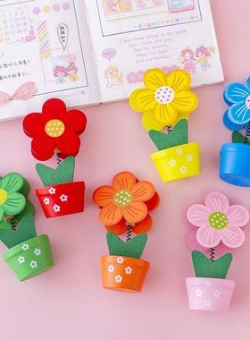 花朵名片夹照片夹子卡片木质