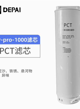 得湃净水器家用大通量直饮厨房自来水过滤净化机器PCT  RO膜滤芯