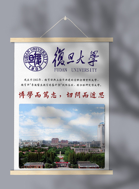 国内外知名大学挂画海报名校高中班级励志宿舍油画布装饰简约无框