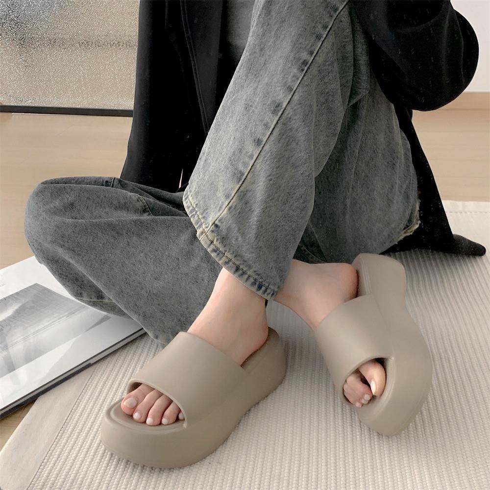 2026新款增高厚底个性百搭一字凉拖鞋女夏海边度假休闲户外防滑EV,淘宝优惠券,粉丝福利购,淘宝优惠卷