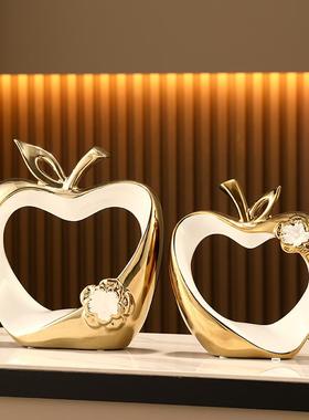 金山银山客厅摆件夜灯轻奢高档招财电视柜酒柜玄关办公室装饰礼品