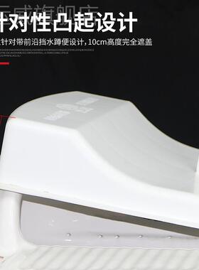 蹲便器盖板家用防臭放鼠手拿式农村厕所旱厕便池加厚ABS塑料密封