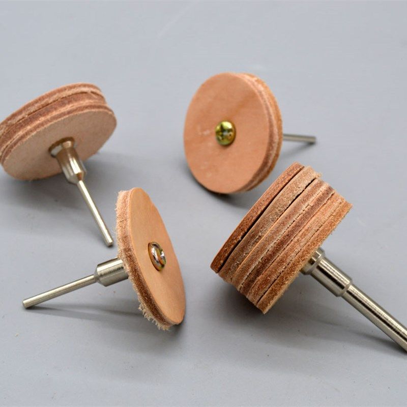 牛皮抛光轮 玉石翡翠玛瑙抛光上蜡工具 黄牛皮抛光 带柄抛光牛皮,淘宝优惠券,粉丝福利购,淘宝优惠卷