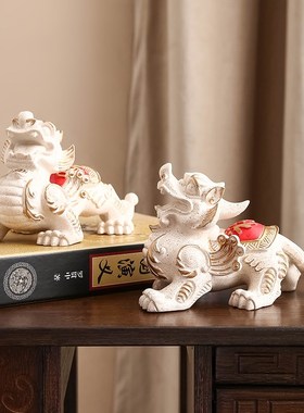 貔貅摆件招财聚财玄关办公室桌面装饰品乔迁新居公司店铺开业礼物