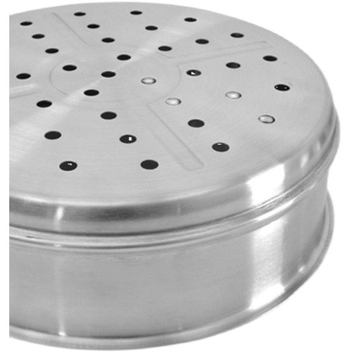 大尺寸不锈钢蒸笼加厚蒸格炒锅蒸笼蒸屉蒸碟蒸盘32,34,36,38cm - 图3