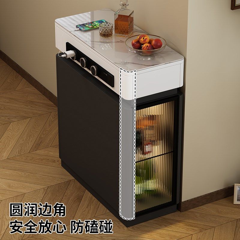 可移动单独岛台2025新款现代简约小户型窄导台岩板迷你餐柜定制,淘宝优惠券,粉丝福利购,淘宝优惠卷