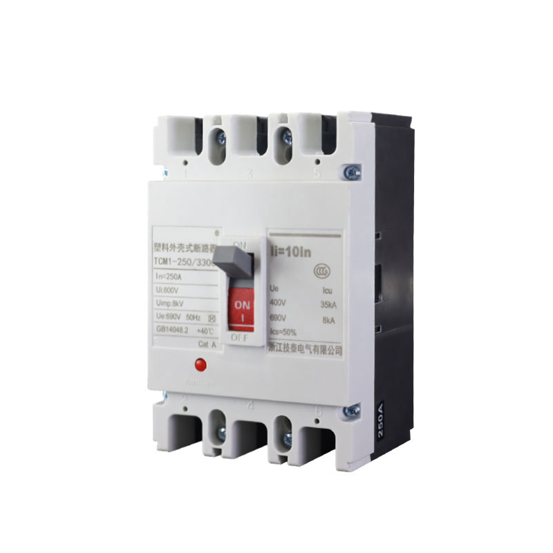 浙江技泰TCM1 塑壳断路器 三相 100A 160A250A 400A630A空气开关 - 图3