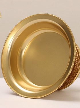 黄铜护法杯密宗佛堂供具八吉祥法器摆件西藏供水酒杯佛杯护法供杯