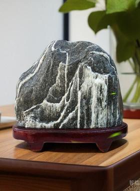 泰山石天然原石泰山石敢当镇宅补角室内靠山石办公室客厅石头摆件