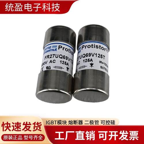 法国熔断器FR14GC69V40FR22GR69V80FR22GR69V100FR22GR69V125 - 图2
