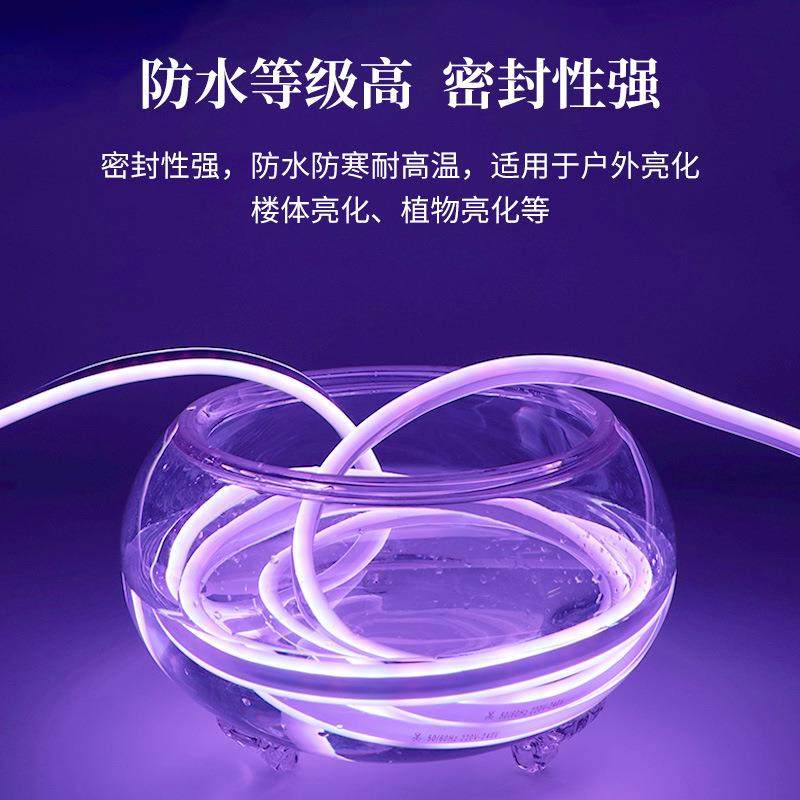led柔性霓虹灯带双面七彩闪烁变色户外防水广告招牌220V软灯管,淘宝优惠券,粉丝福利购,淘宝优惠卷